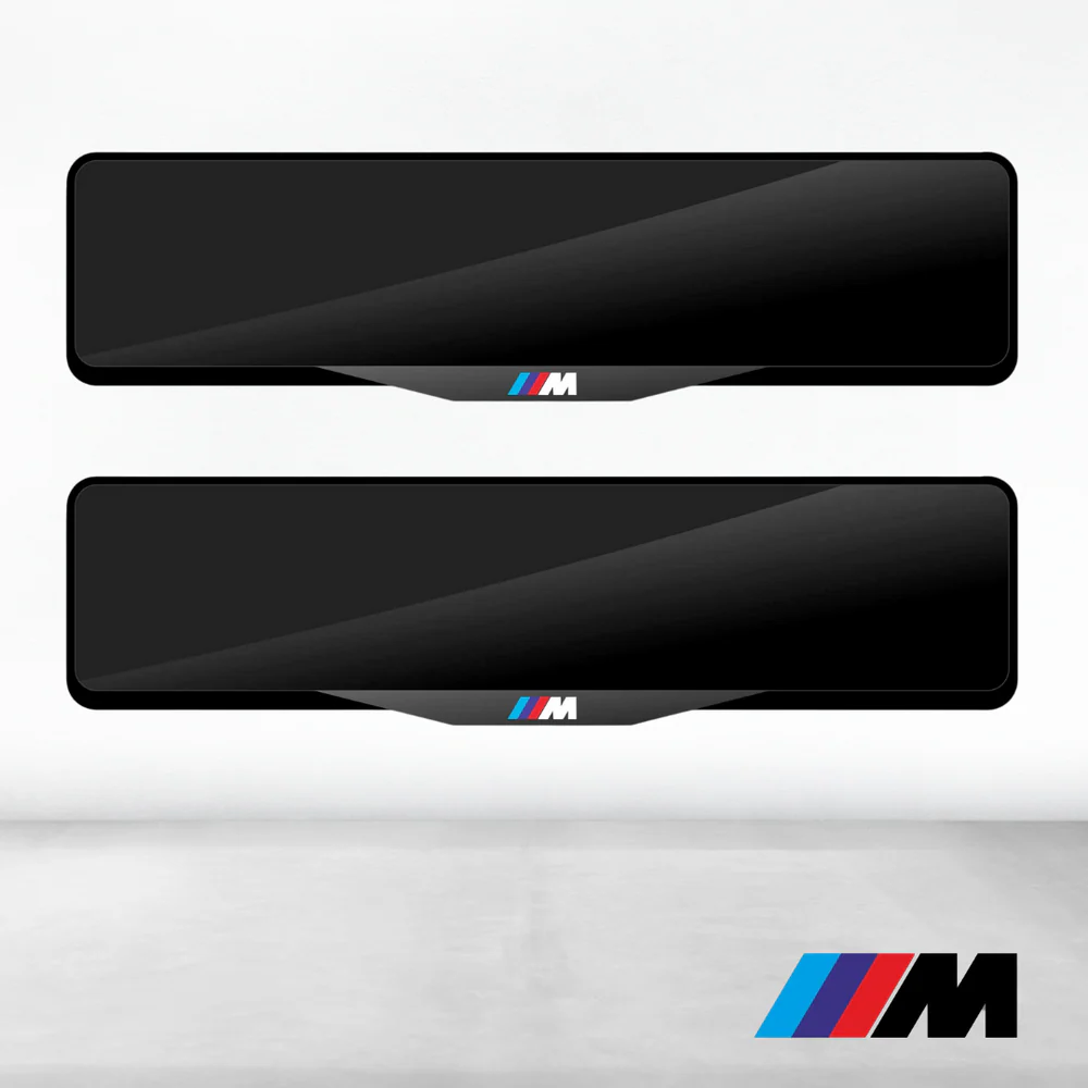 BMW M Sport Luxury Signature Plate Holders - Image 2